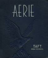 Taft High School 1955 yearbook cover photo