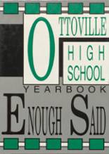 Ottoville High School 1992 yearbook cover photo