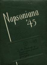 Napsonian School 1945 yearbook cover photo