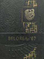 Belfast Central High School 1967 yearbook cover photo