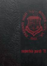 Parkway High School 1971 yearbook cover photo