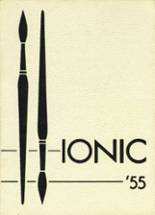 Ionia High School 1955 yearbook cover photo