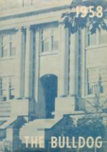 Rundle High School 1958 yearbook cover photo