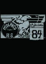 Midlakes High School 1984 yearbook cover photo