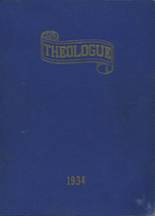 Practical Bible Training School 1934 yearbook cover photo