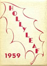 Holley High School 1959 yearbook cover photo