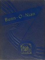 Bunn High School 1953 yearbook cover photo