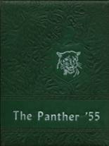 Mabank High School 1955 yearbook cover photo
