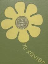 St. Xavier Academy 1970 yearbook cover photo