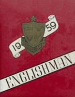 English High School 1959 yearbook cover photo