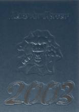 2003 Mt. Pleasant High School Yearbook from Mt. pleasant, Tennessee cover image