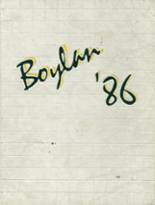 Boylan Central Catholic High School 1986 yearbook cover photo