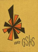 Greensburg High School 1967 yearbook cover photo