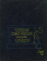 Taylor High School 1973 yearbook cover photo