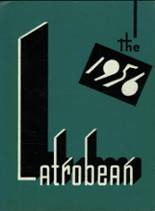 Greater Latrobe High School 1956 yearbook cover photo