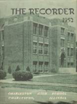Charleston High School 1952 yearbook cover photo