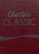 Columbus High School 1988 yearbook cover photo