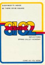 1982 Spring Valley Academy Yearbook from Centerville, Ohio cover image