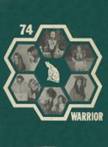 Warwood High School 1974 yearbook cover photo