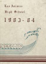 Las Animas High School 1984 yearbook cover photo