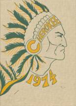 Sam Houston High School 1974 yearbook cover photo