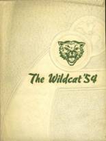 Chouteau High School 1954 yearbook cover photo