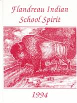 Flandreau Indian School 1994 yearbook cover photo