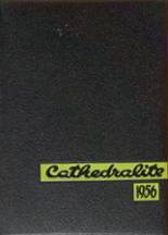 Cathedral High School 1956 yearbook cover photo