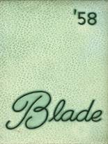 1958 Bladensburg High School Yearbook from Bladensburg, Ohio cover image