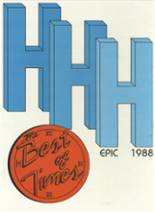 1988 Hollywood Hills High School Yearbook from Hollywood, Florida cover image