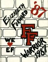 Elizabeth Forward High School 1987 yearbook cover photo