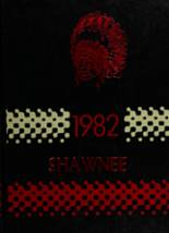 Shawano High School 1982 yearbook cover photo