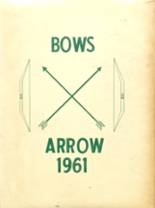 Bow Basin High School 1961 yearbook cover photo