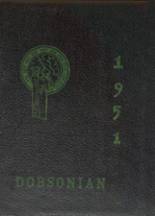 Dobson High School 1951 yearbook cover photo