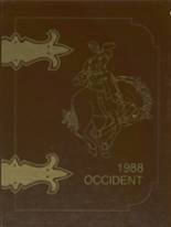 1988 West High School Yearbook from Columbus, Ohio cover image