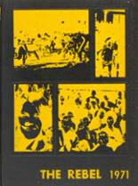 1971 Effingham County High School Yearbook from Springfield, Georgia cover image