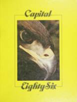 Capital High School 1986 yearbook cover photo