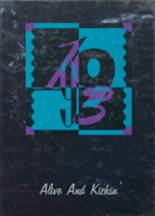 Weleetka High School 1993 yearbook cover photo