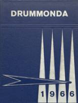 Drummond High School 1966 yearbook cover photo