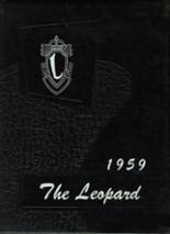 Lincoln High School 1959 yearbook cover photo