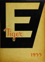 Edwardsville High School 1955 yearbook cover photo