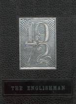 English High School 1972 yearbook cover photo