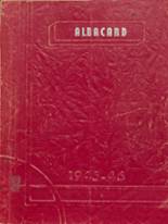 Albion High School 1946 yearbook cover photo