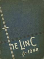 Evansville College 1948 yearbook cover photo