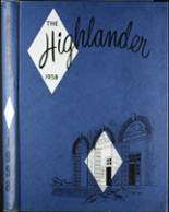 1958 Highland Park High School Yearbook from Dallas, Texas cover image