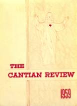 1959 St. John Cantius High School Yearbook from Cleveland, Ohio cover image