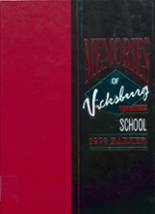 Vicksburg High School 1995 yearbook cover photo