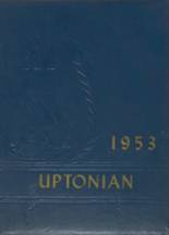 Mt. Upton High School 1953 yearbook cover photo