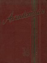 Canandaigua Academy 1966 yearbook cover photo