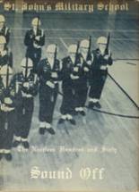 St. John's Military High School 1960 yearbook cover photo